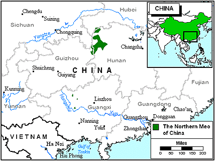 Miao, Guiyang Northern in China
