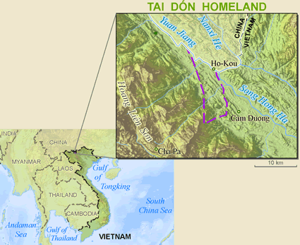 Map of Tai Kao in China
